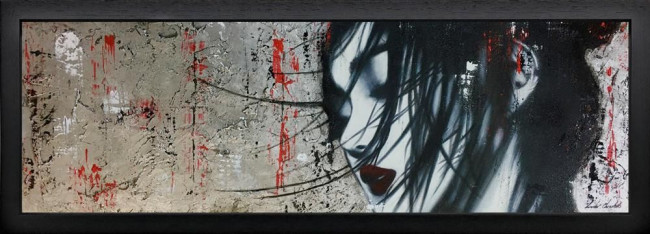 Geisha Dream - Original - Black - Framed