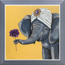 Elephant Parade - Original - Dark Grey Framed