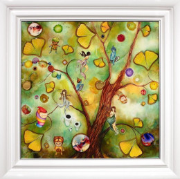 Enchanted Forest - White Framed