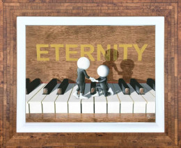 Eternity - 3D High Gloss Resin - Framed