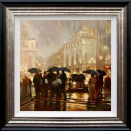 Evening Lights - MSE007 - Framed