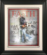 Faith - Magazine Cover - Black Framed