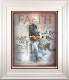 Faith - Magazine Cover - White Framed