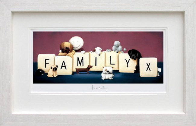 Family - White Framed
