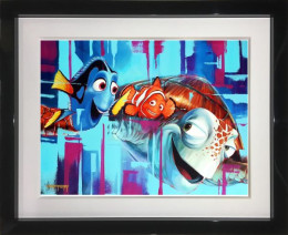 Finding Nemo - Original - Black Framed