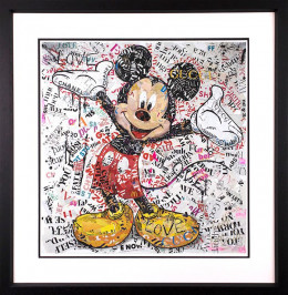 First Love - Mickey - Black Framed