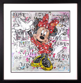 First Love - Minnie - Black Framed