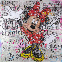 First Love - Minnie - Mounted