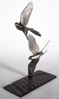 Flight Of Love - Stainless Steel - Sculpture