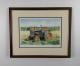 Fordson Major E27N At Grove Farm - Dark Wood Framed