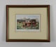 Fordson N Rowcrop - Dark Wood Framed