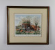 Fordson P6 At Blox Hall - Dark Wood Framed