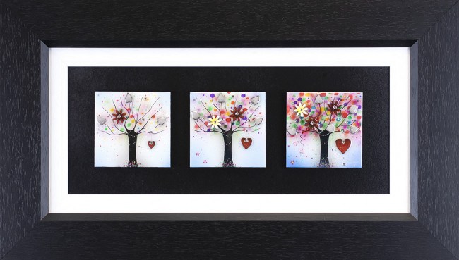 Love Grows 2022 - Original - Black Framed