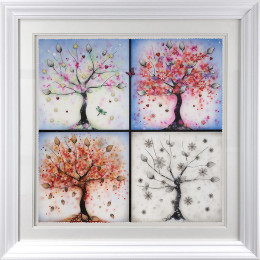 Four Seasons 2021 - Standard Edition - White Framed