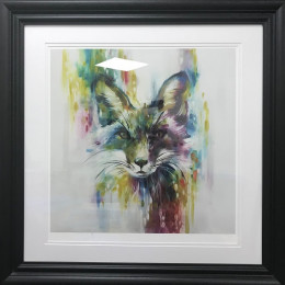 Fox - Chase (Small) - Framed