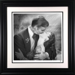 Frankly My Dear... - Artist Proof Black Framed