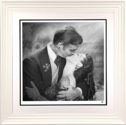 Frankly My Dear... - White Framed