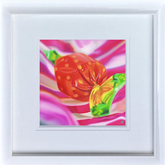 Fruit Pop - Paper - White Framed