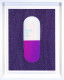 Fuk. It. Ol (Violent Violet) - White Framed