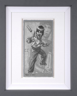 Game Of Daz - Sketch - Grey Framed