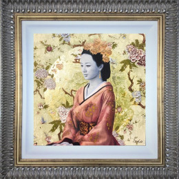 Geisha Couture II - Original - Framed