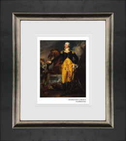 George Don't Drop It Washington - Black Framed