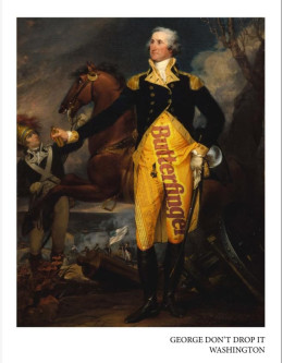 George Don't Drop It Washington - Mounted