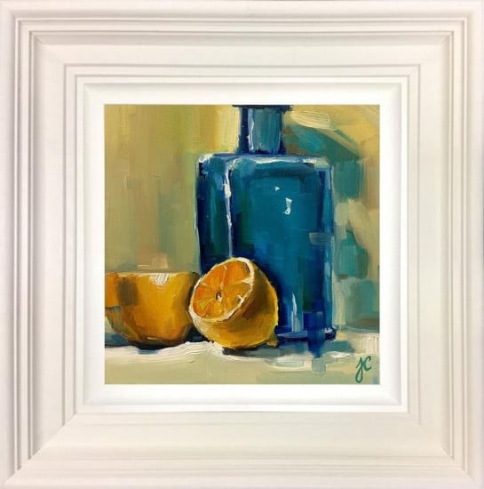 Gin And Tonic - Original - White Framed Gin And Tonic - Original - White Framed