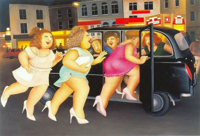Girls In A Taxi