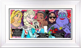 Girls Night Out - Artist Proof White Framed