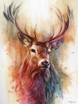 Monarch Of The Glen - Canvas - Board Only