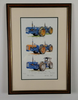Golden Jubilee Year, Doe Triple-D, 50th Anniversary - Dark Wood Framed