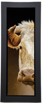 Goldie - A Glance - Framed Box Canvas