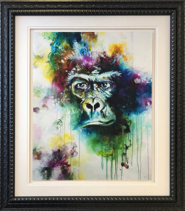 Gorilla 2019 - Original - Framed