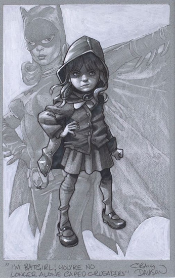 Gotham Girl - Sketch