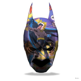 Gotham Knight - Small Size - White Background - Mounted