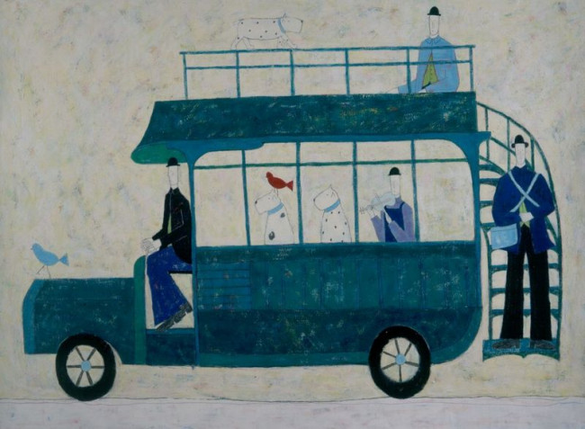 Green Bus - Print only Green Bus - Print only
