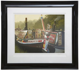 Guarding Gifford - Paper - Framed