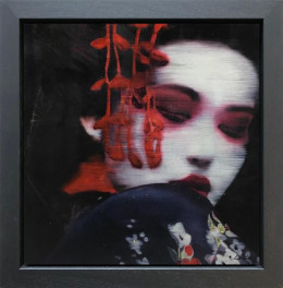 Hanaryo - Original - Black - Framed