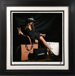 Handbags & Gladrags - Black Framed