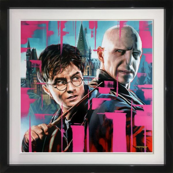 Harry's Riddle - Original - Black Framed