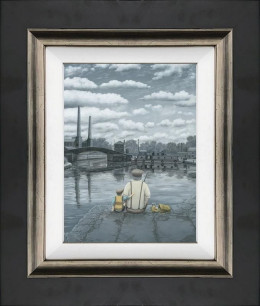 Have We Got A Bite? - Canvas - Black Framed