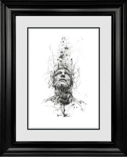 He Can't Help You - Original - Black Framed