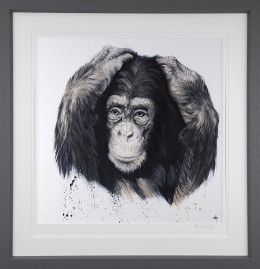 Hear No Evil - Grey Framed