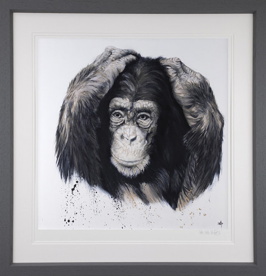 Hear No Evil - Grey Framed