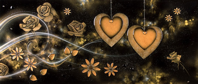Heart Of Gold - Framed Heart Of Gold - Framed