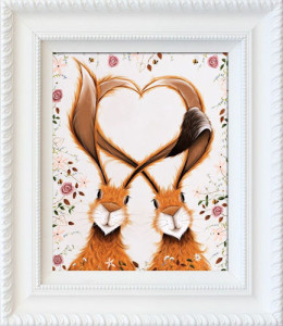 Heartfelt - White Framed