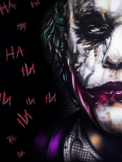 Heath Ledger - Joker by James Tinsley