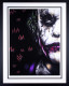 Heath Ledger - Joker - Black Framed