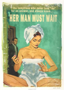 Her Man Must Wait - Mounted